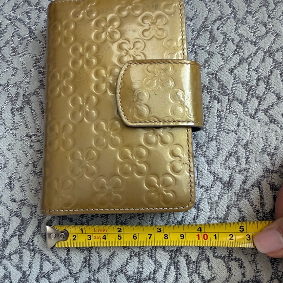 Coach Gramercy Gold Embossed Agenda Planner - Picture 11 of 11